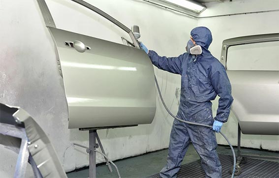 etapele vopsirii profesionale usii auto