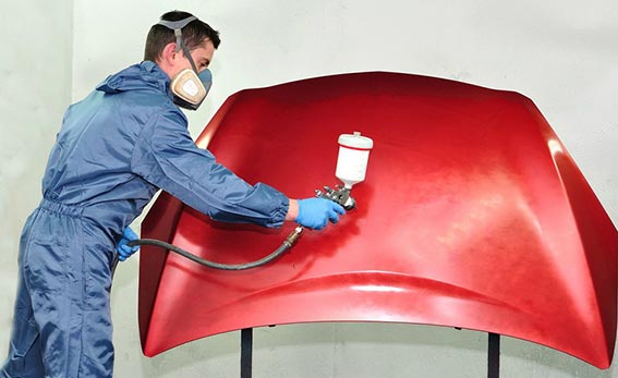 polnaya pokraska kapota avtomobilya