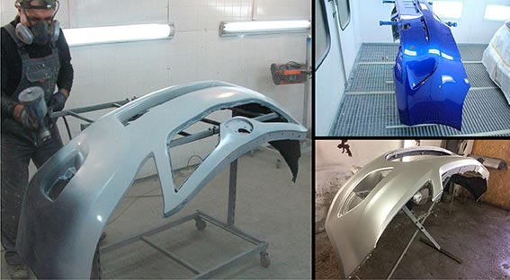 tekhnologiya pokraski plastikovogo bampera