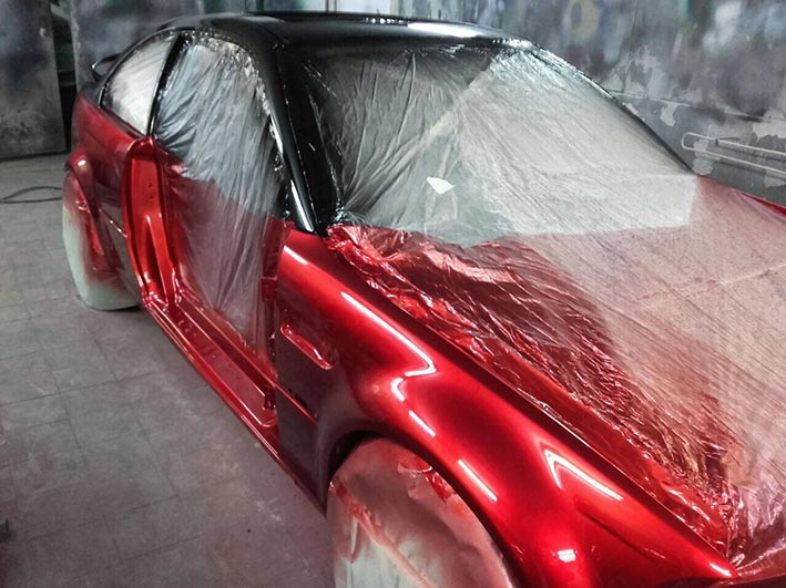 procesul vopsire aripi service ul auto bampermd